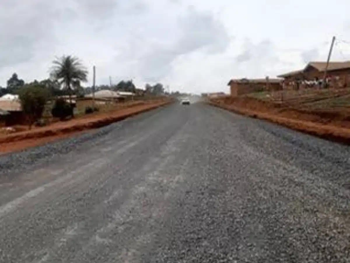 Route Kumbo-Ndu : les travaux franchissent la barre des 55 %