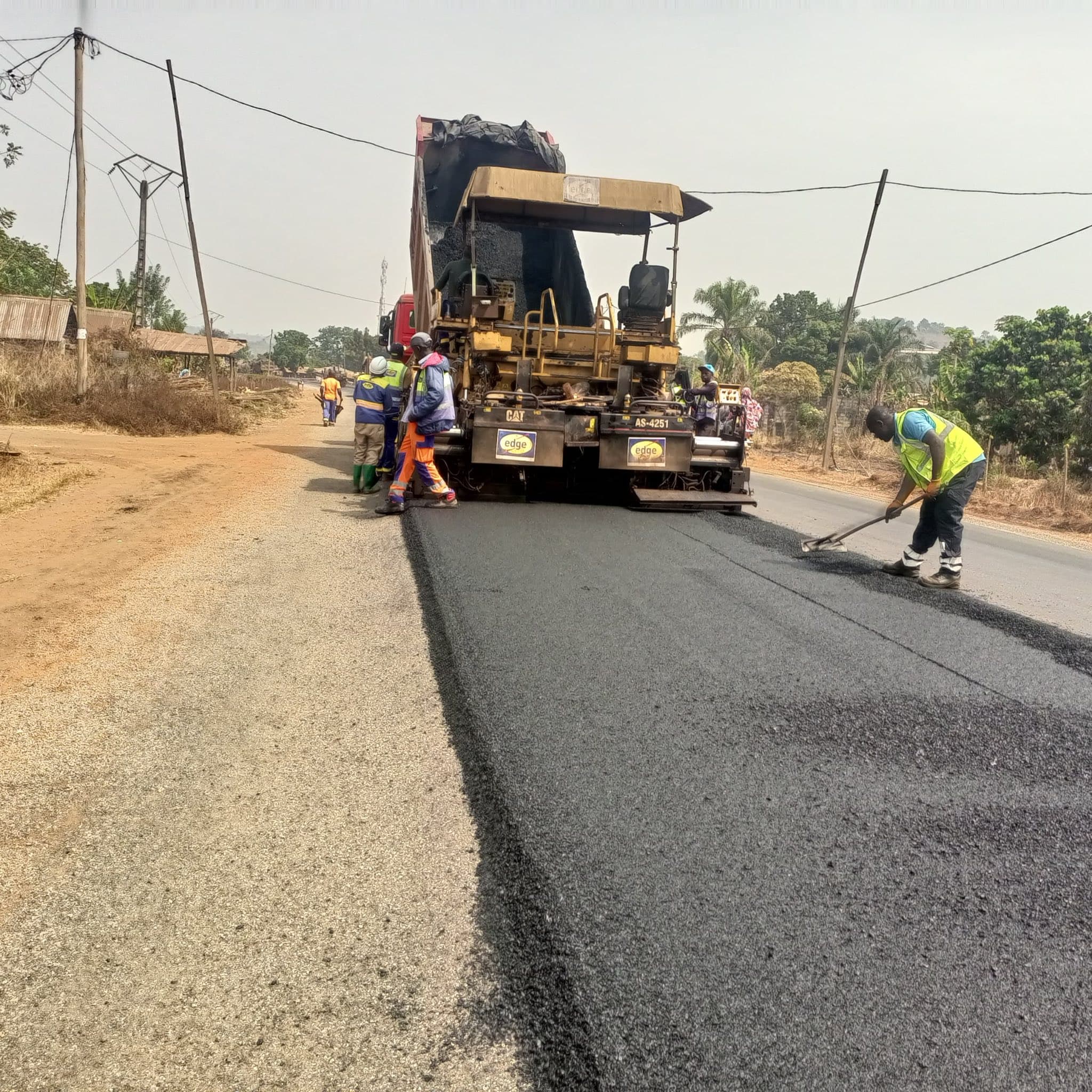 Route Kumbo-Ndu : les travaux franchissent la barre des 57 % d’exécution