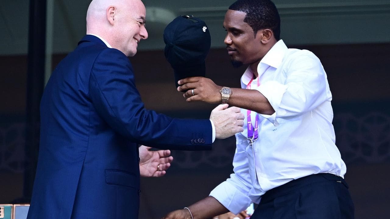 Samuel Eto’o, ce soutien à Gianni Infantino qui interroge