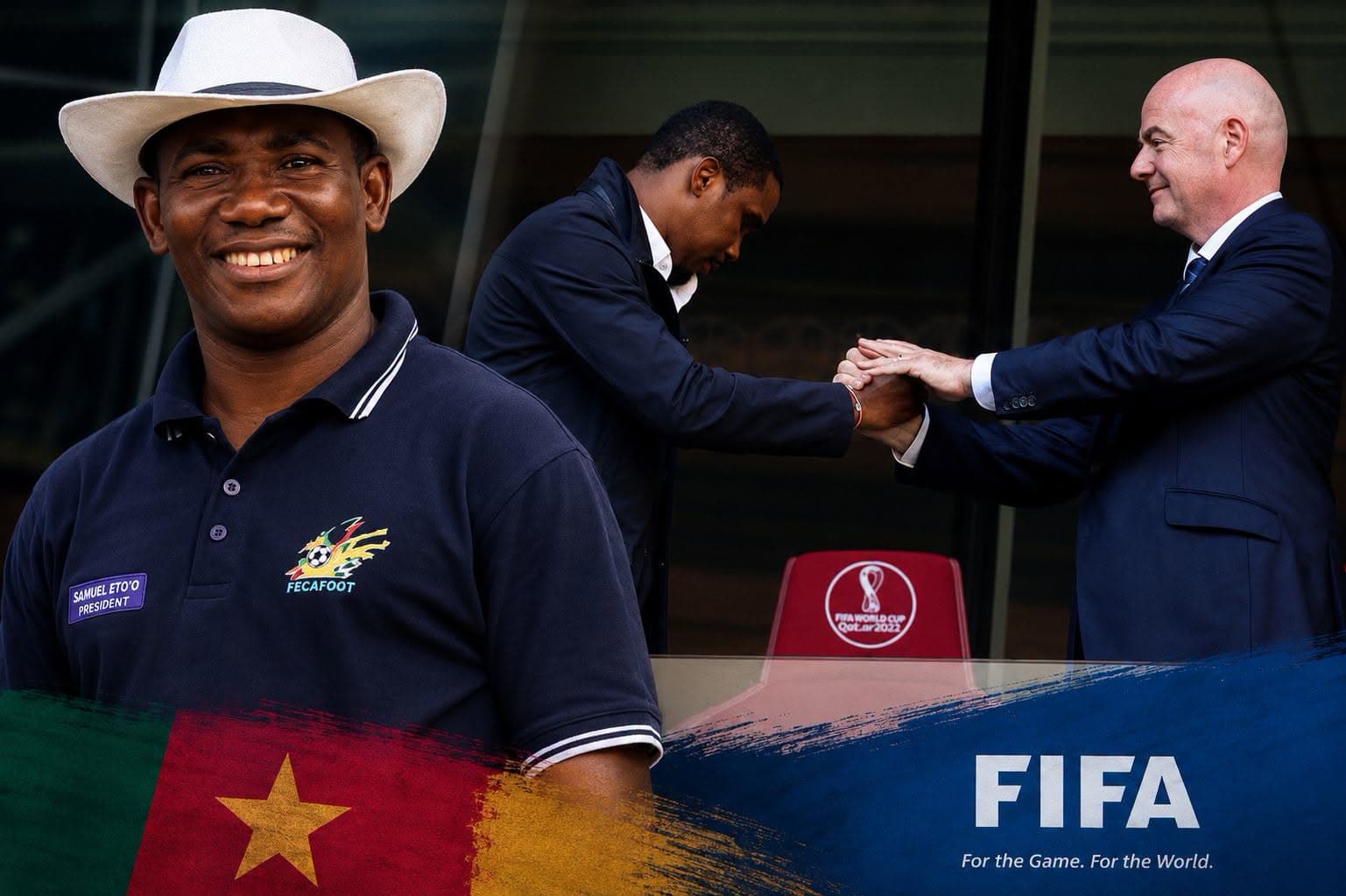 Samuel Nzoke : « j’exige la démission immédiate et sans condition de Samuel Eto’o de la Fecafoot »