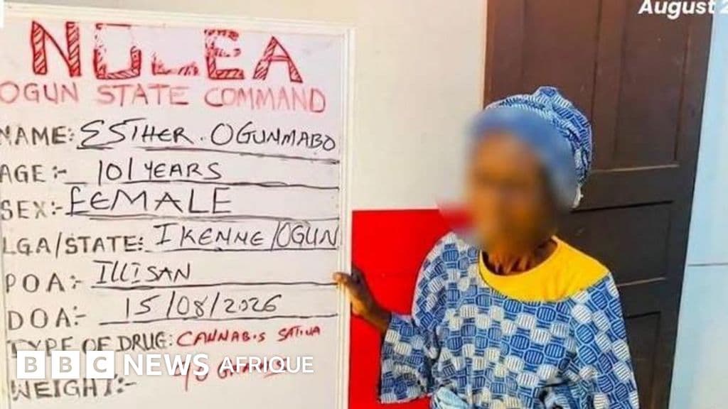 Une arrière-grand-mère de 101 ans arrêtée au Nigéria pour vente de cannabis