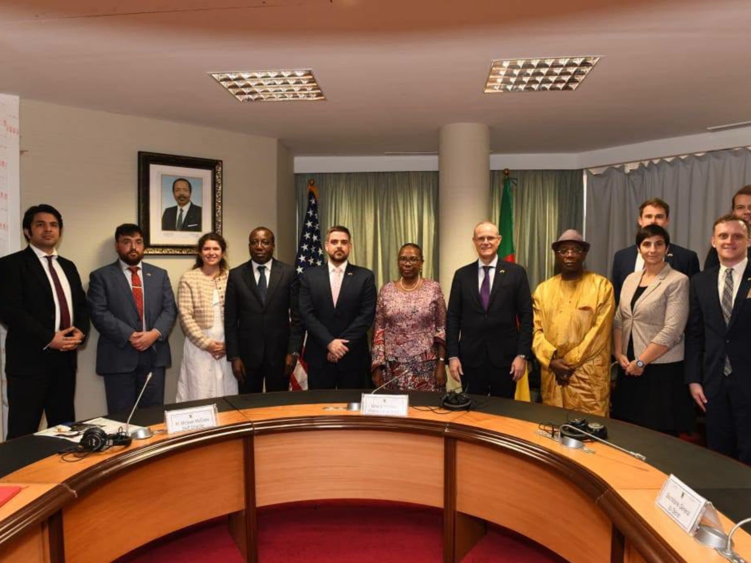 Une délégation du Congrès américain au Sénat du Cameroun