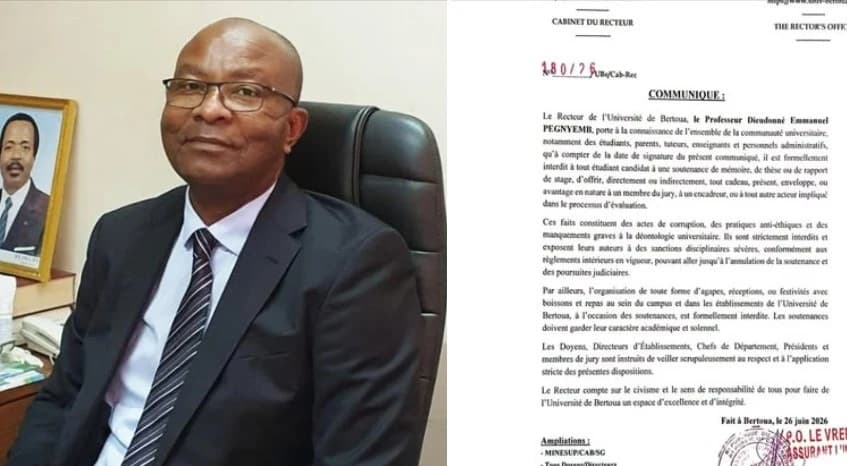 Université de Bertoua : fini les cadeaux aux jurys de soutenance