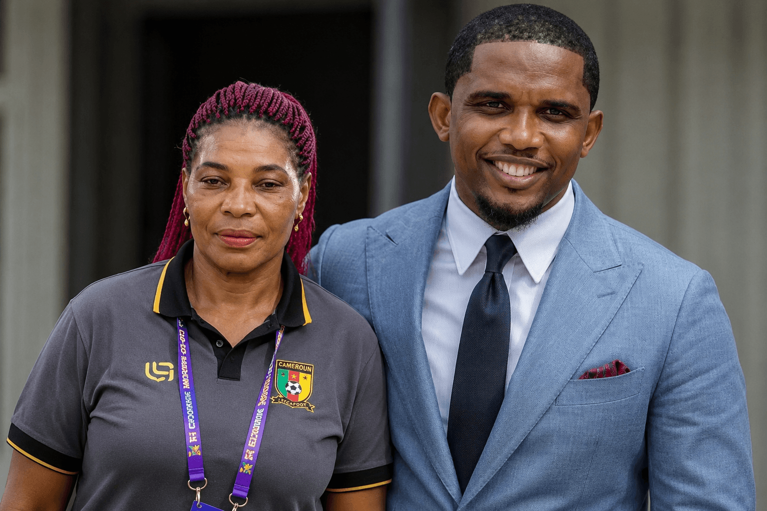 Valentine Nguele : « je veux d’abord remercier M. Samuel ETO’O »