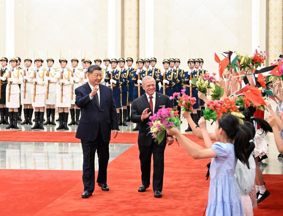 Xi’s Album | Xi holds talks with Jordan’s king