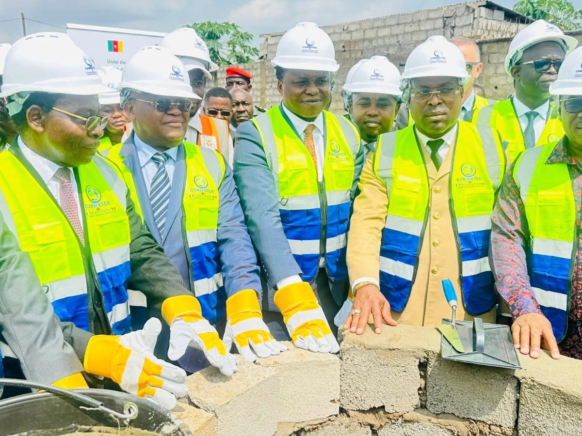 Yaoundé : les travaux de reconfiguration du réseau d’alimentation en eau potable lancés