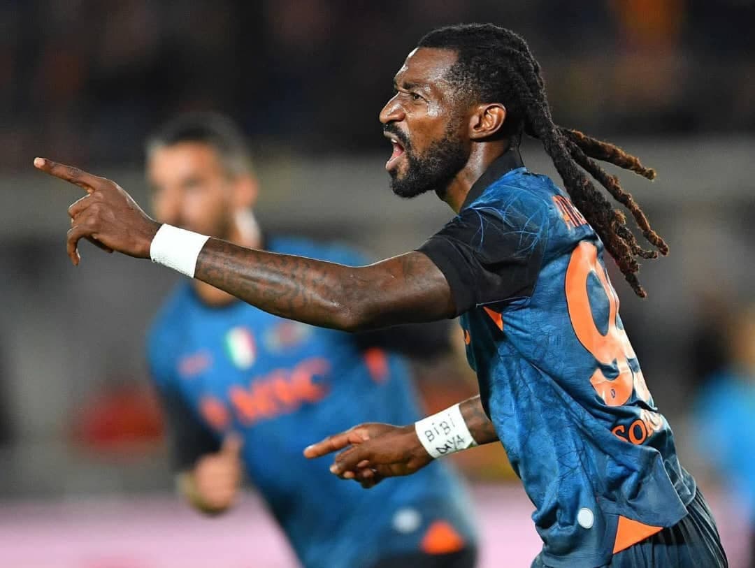 Zambo Anguissa convoité par l’Atalanta, Naples veut le prolonger